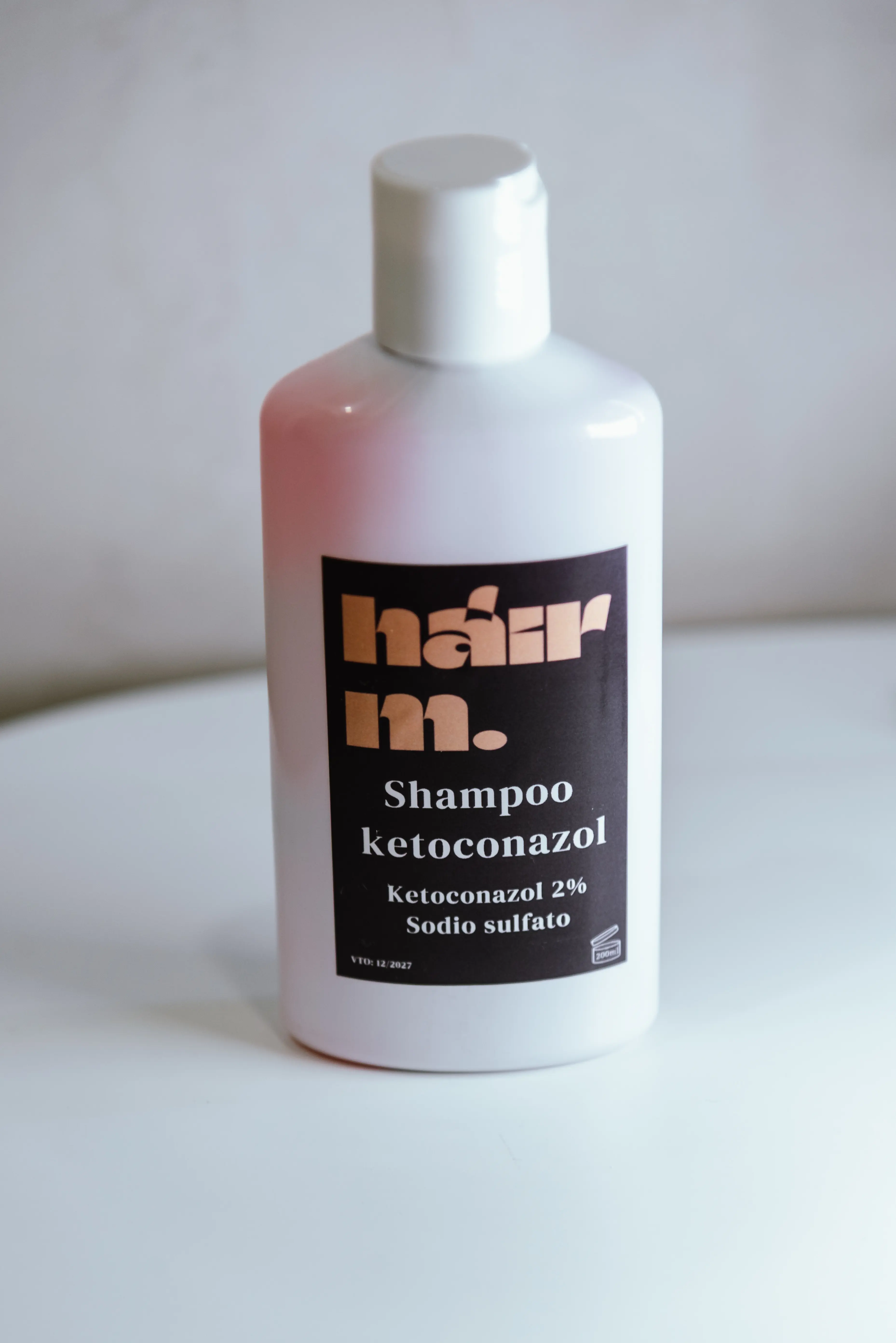 Shampoo anticaspa con ketoconazol
