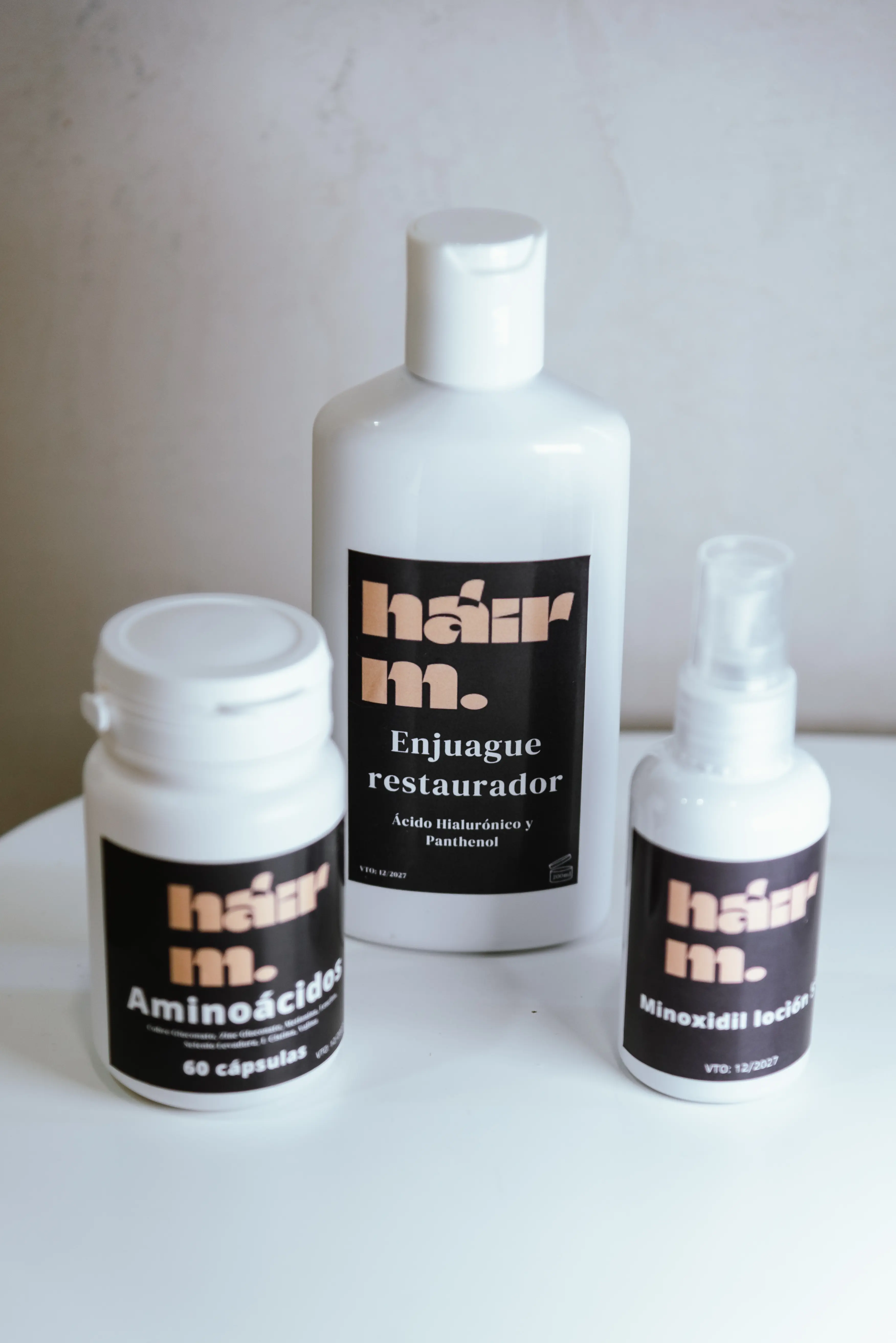 Línea de productos capilares Hair Medicine